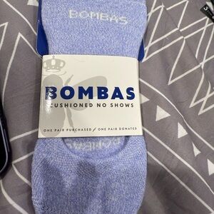 Bombas Women’s Cushioned No Show Socks purple Size Medium